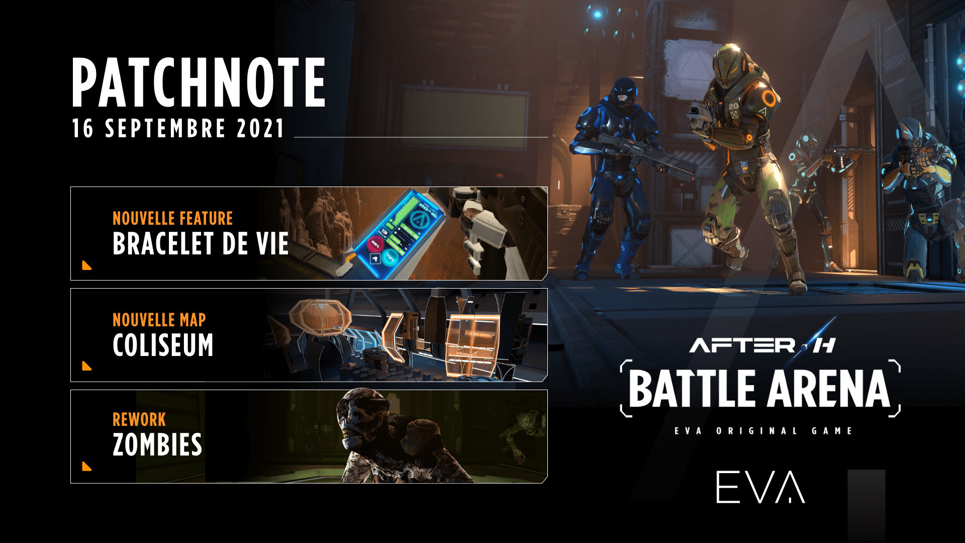 Patch Note Season 1 After H Battle Arena - Minimal Design Collection - Full HD Quality